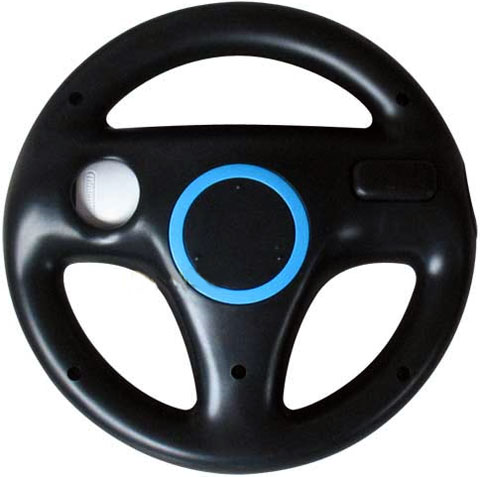 Black Wii Wheel