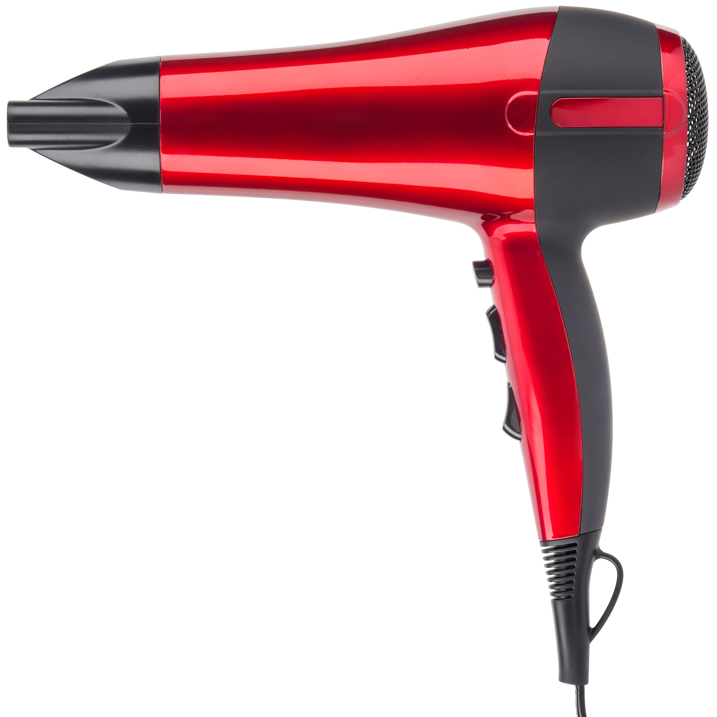 2200W Professional Style Red Hot Hair Dryer Concentrator Nozzle Blower ...