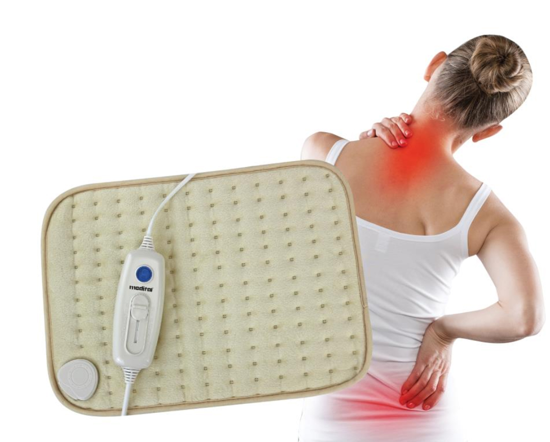 Luxury Fleece Electric Heat Pad Pain Relief for Arthritis Tension Back