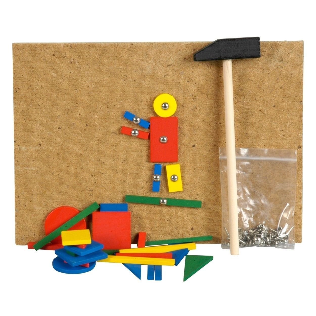 wooden hammer set toy