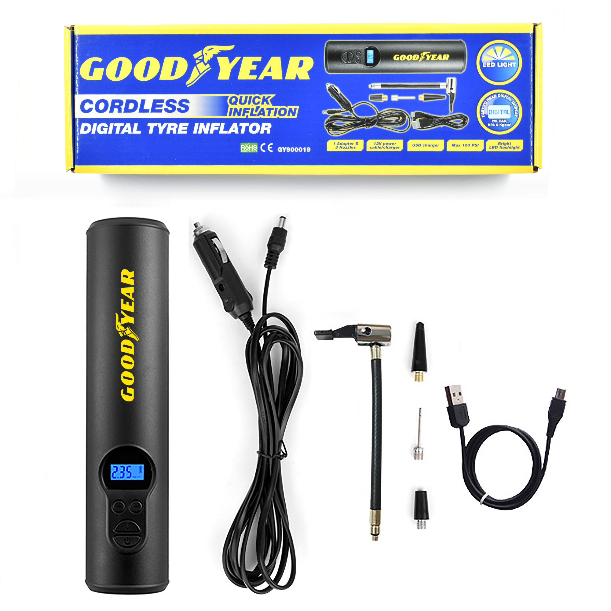 good year tyre inflator