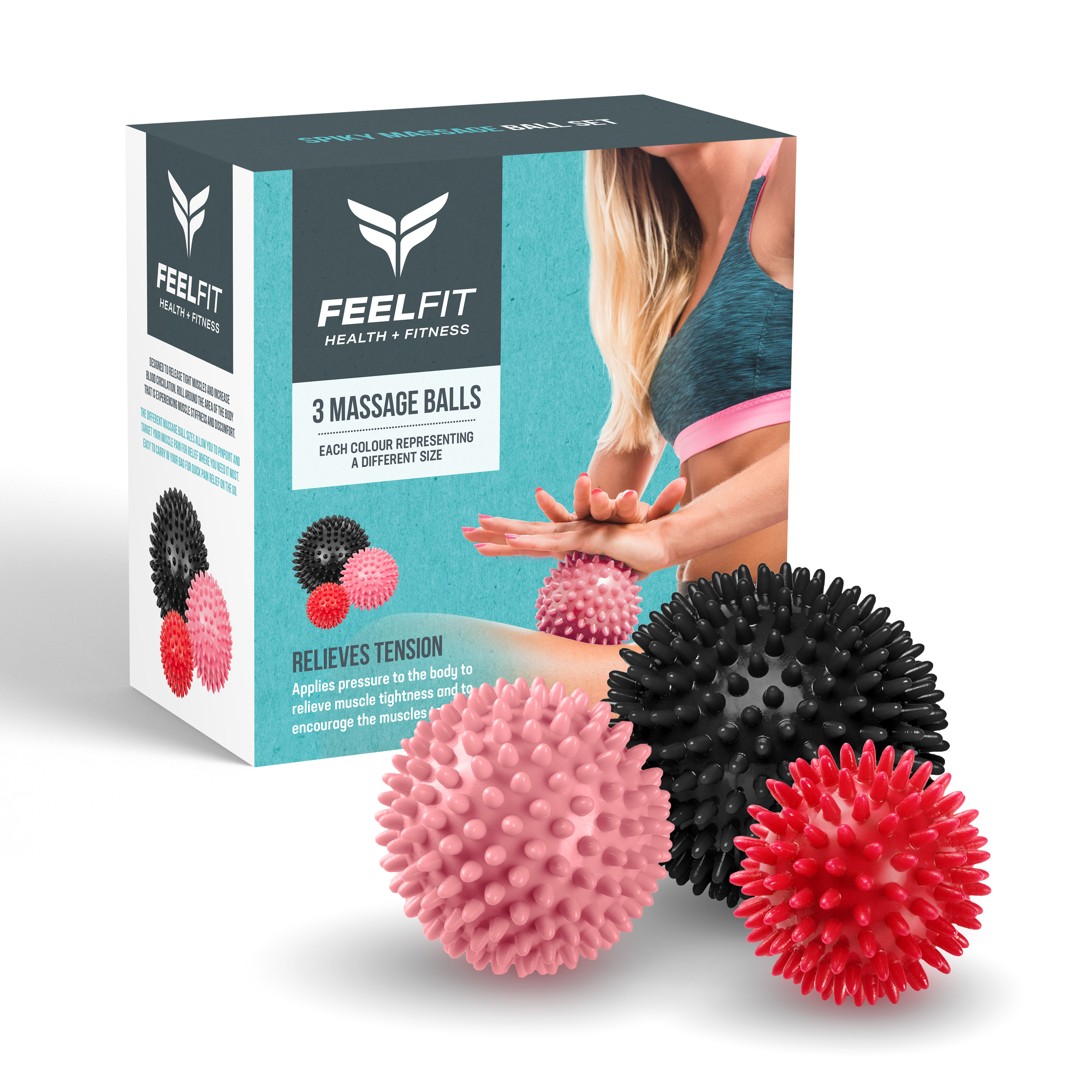 spiky yoga ball