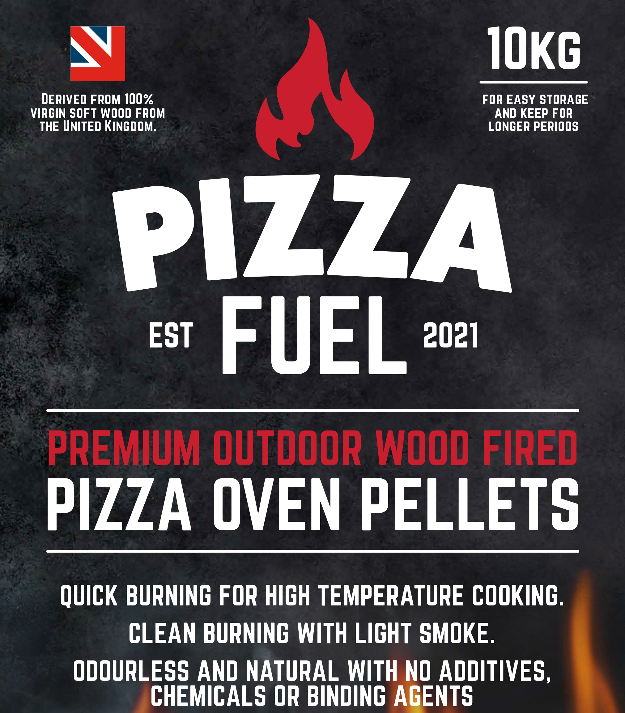 10kg Pizza Oven Wood Pellets For Ooni Dallonda Nero Fresh Grills Uuni Premium Ebay