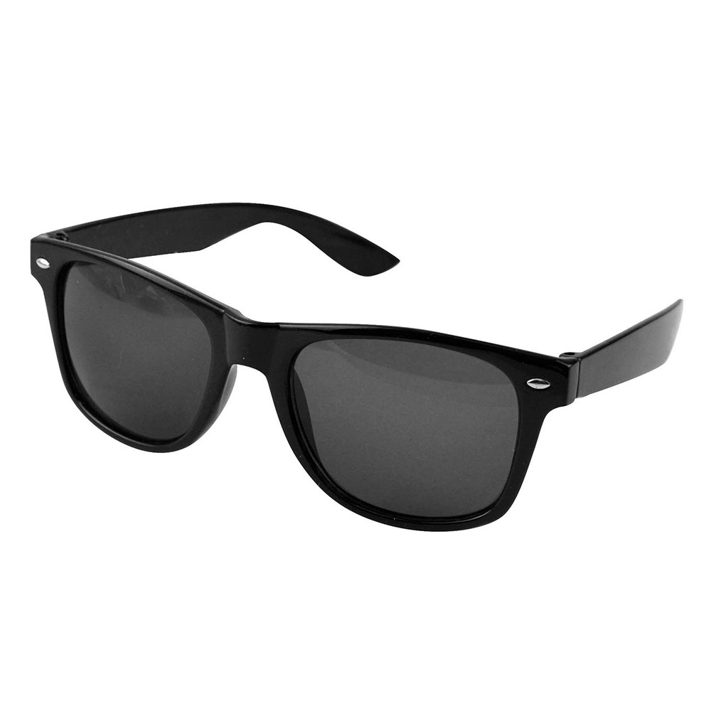 Black Sunglasses Uv400 Unisex Retro 80s Geek Shades Classic Sun Glasses Protect 5055257520394
