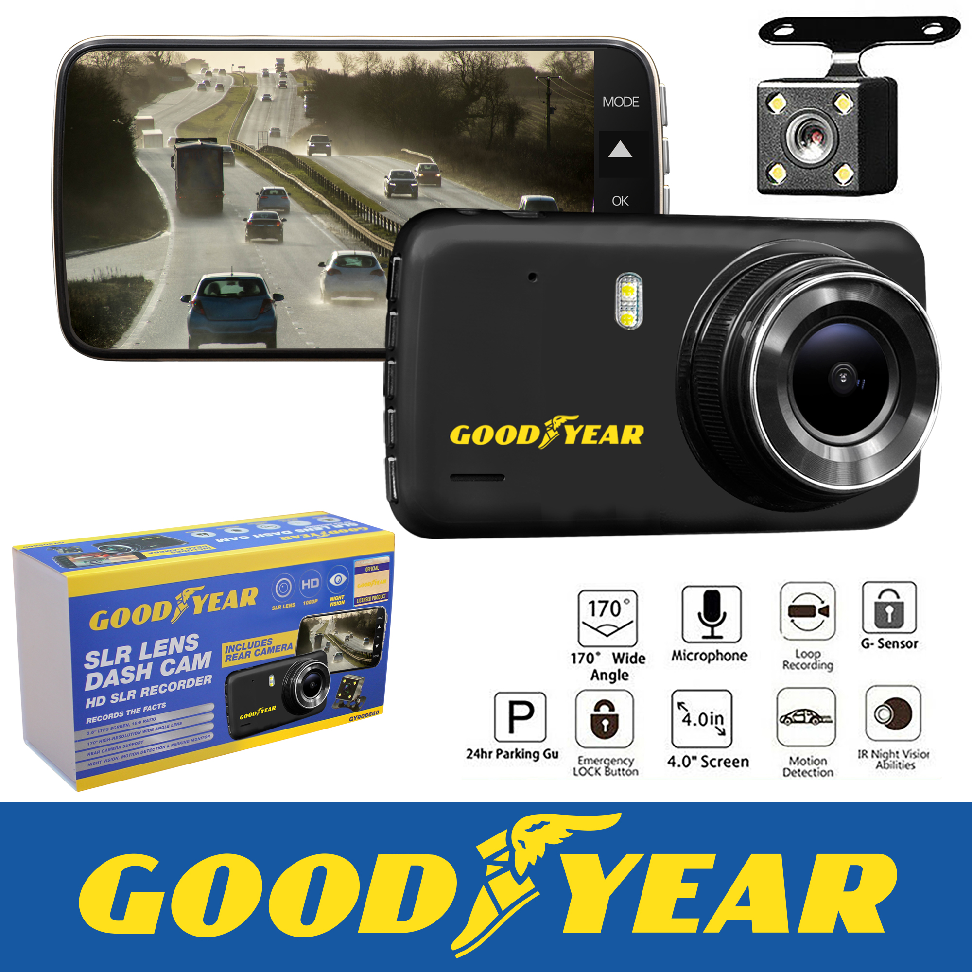 Dash Cam Easy To Operate Tf Card Mini 1080p Hd Vehicle Recorder