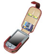 ViVo Red Leather Case for hp iPaq h1900 series