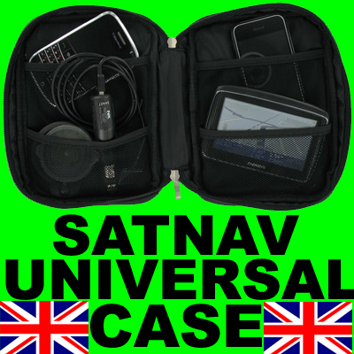 UNIVERSAL CARRY CASE FOR TOMTOM GARMIN IPHONE SATNAV  
