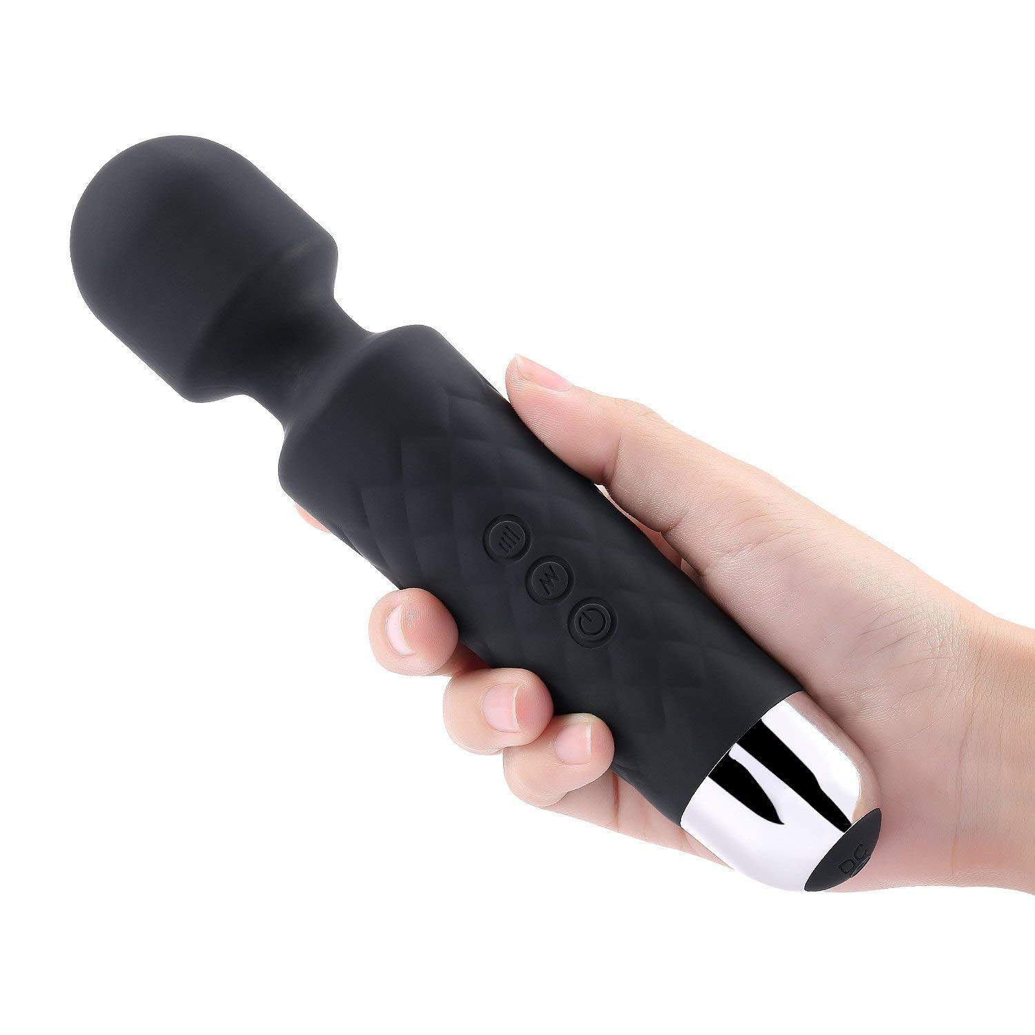 Cordless Wand Massager Handheld Therapeutic Vibrating Power Muscle